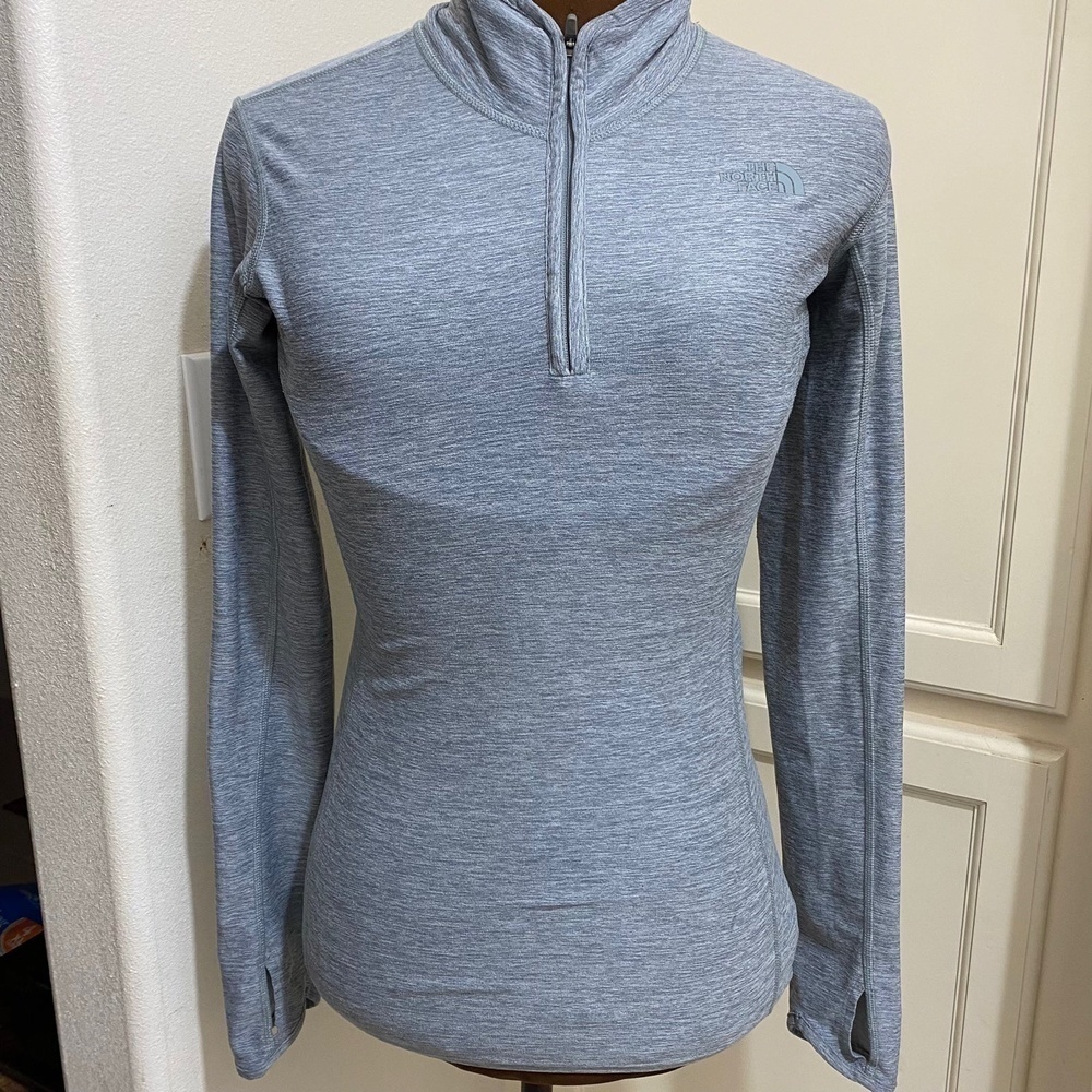 THE NORTH FACE MOTIVATION 1/4-ZIP FLEECE WOMEN'S SIZE XS